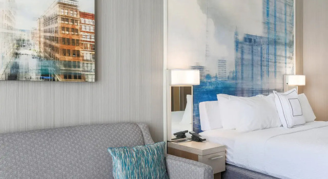 Двухместный номер Standard Courtyard by Marriott Pittsburgh Downtown