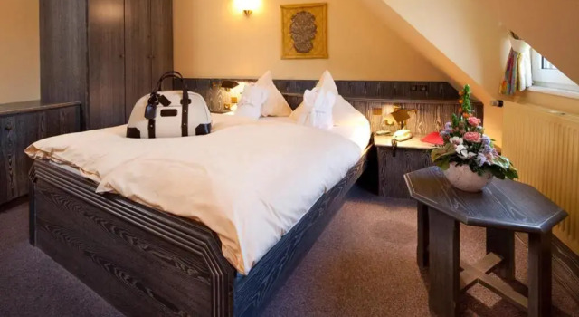 Номер Economy Spa Hôtel Restaurant Au Lion dOr