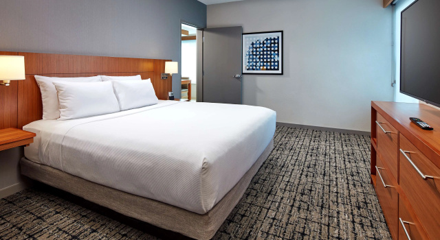 Двухместный люкс (с диваном) c 1 спальней Hyatt Place Los Angeles / LAX / El Segundo