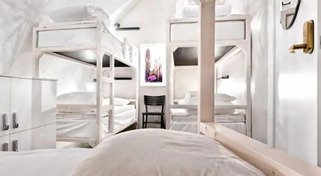 Кровать в общем номере Ramilton Old Town Hostel
