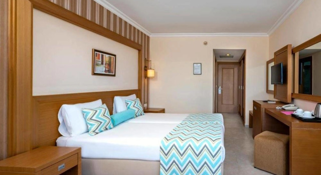 Standardowy pokój z widokiem na ląd İz Flower Side Beach Hotel