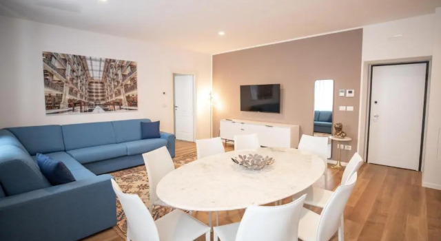 Апартаменты Пентхаус с красивым видом из окна Grand Hotel Duchi dAosta Apartments