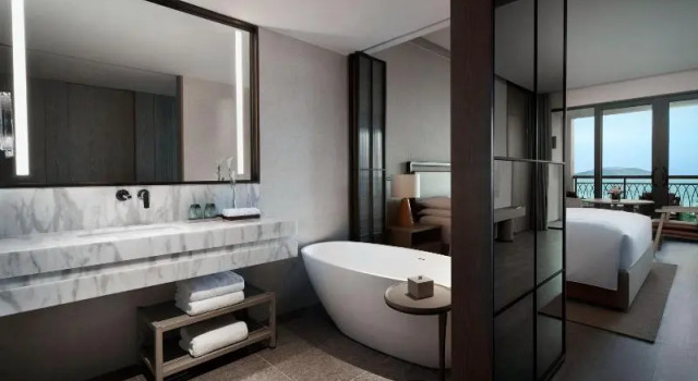 Двухместный номер с видом на океан Sanya Marriott Yalong Bay Resort & Spa