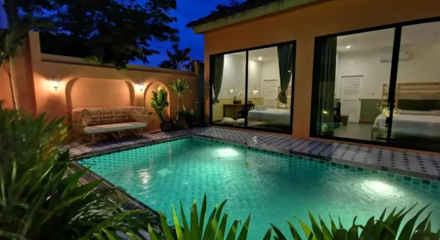 Вилла с 4 комнатами Dojo pool villa