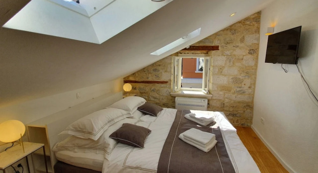 Двухместный номер Superior Мансарда с видом на город THE SUITES at central Split