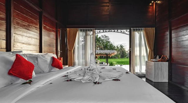 Вилла c 1 комнатой с балконом Kayangan Villa Ubud