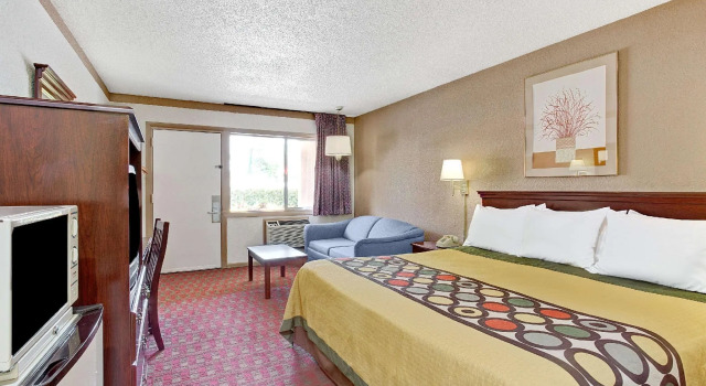 Двухместный номер Deluxe Super 8 by Wyndham Williamsburg/Historic Area