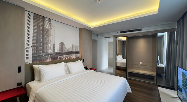 Suite 2 Schlafzimmer Ra Suites Simatupang