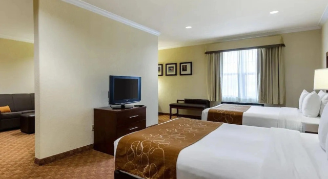 Четырёхместный люкс c 1 комнатой Comfort Suites near NASA - Clear Lake