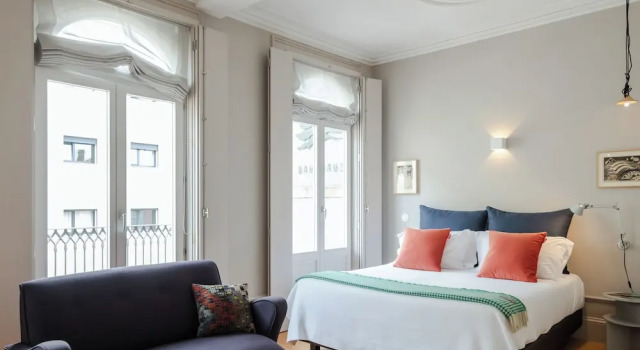Студия Superior с балконом Baumhaus Serviced Living - Art & Design Apartments