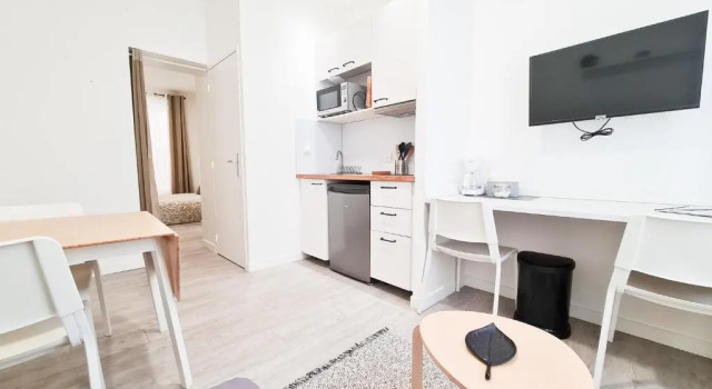 Le Valmy #1 - cosy studio - Grenoble, 预订 酒店 格勒诺布尔 Grenoble Area