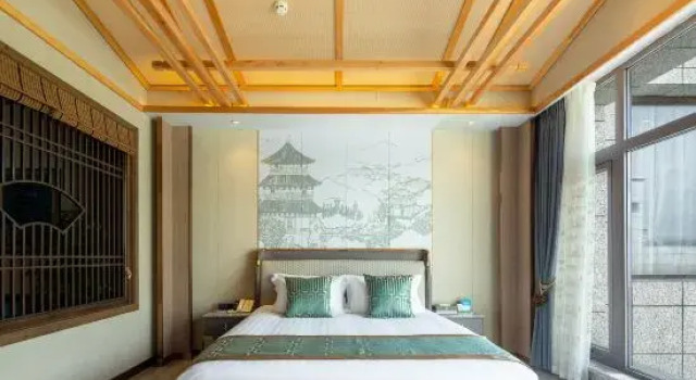 Люкс Deluxe Yujing Garden Holiday Hotel