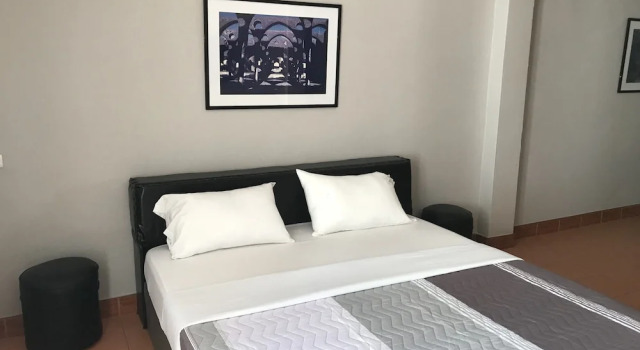 Двухместный семейный номер Standard с балконом и с частичным видом на море Seaview