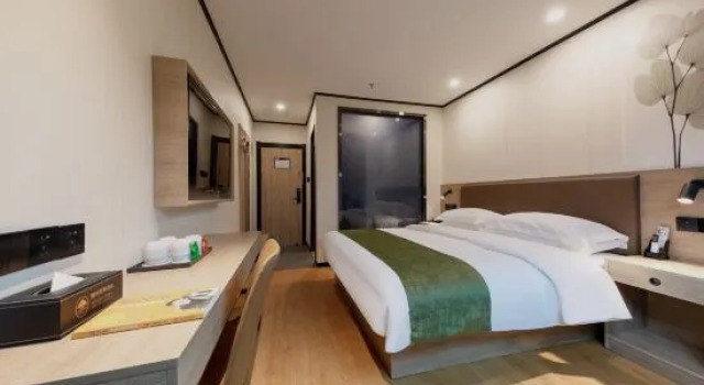Люкс Deluxe GreenTree Inn(Shanghai Minhang Jindu Road )