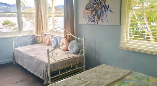 Linda Cottage Port Huon, Rezervasyon Tatil Evi Tasmanya kır evleri, Küçük Ev