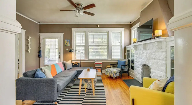 1 Mi to Overton Park: Extended Stay in Memphis!, Rezerwuj Dom wakacyjny Domki letniskowe w Tennessee, Domek