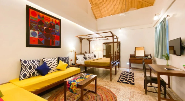 Одноместный номер Luxury Radha Cottage