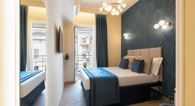 Двухместный номер Luxury с видом на город Celeste Suites Vittorio Emanuele
