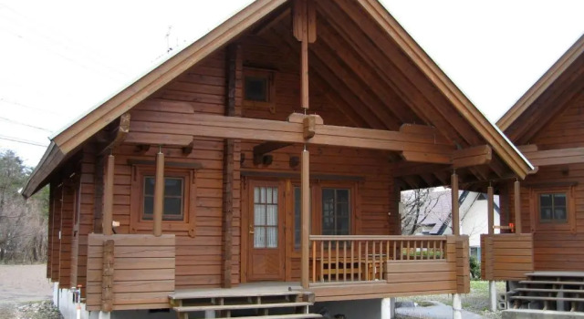 Апартаменты Log Cottage Tomato