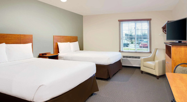 Четырёхместный номер Standard WoodSpring Suites Fredericksburg