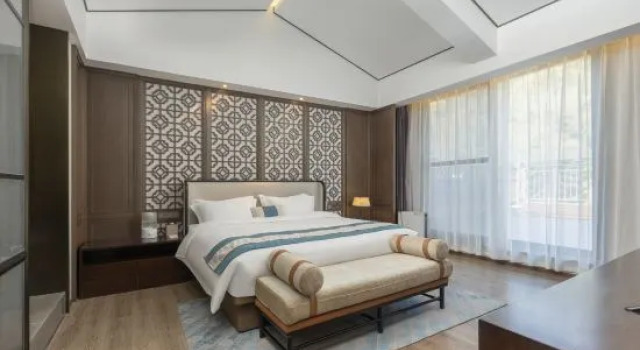 Люкс Deluxe с красивым видом из окна Lushan Maison New Century Resort Hotel