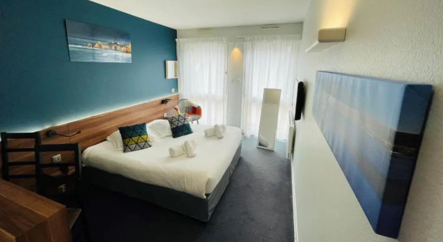 Двухместный номер Standard Logis Hôtel de France - Face à la Mer