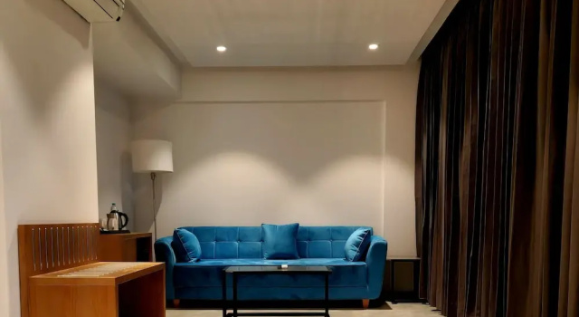 Двухместная студия с балконом и с видом на море Regenta Waterfront Resort, Dapoli