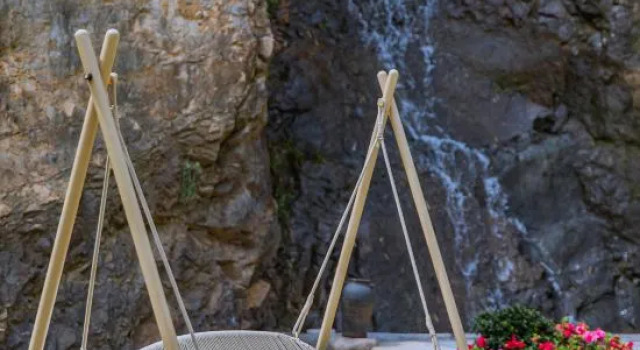 Anji Nuanshuiting · Waterfall Canyoning Vacation Boutique Stay (Jiangnan Tianchi), Prenota Boutique Hotel a Huzhou con piscina, Piscina