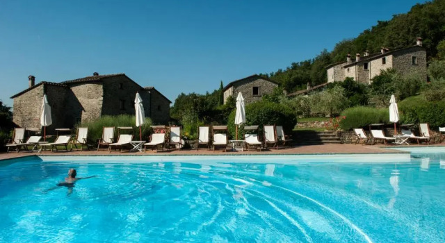 Апартаменты с видом на бассейн Agriturismo Azienda Agricola Il Pozzo