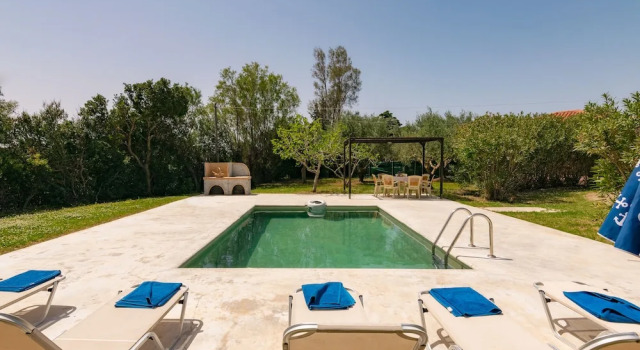 Вилла с 4 комнатами с видом на сад Lennas Villas Zante