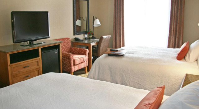 Четырёхместный номер Standard Hampton Inn & Suites Buffalo