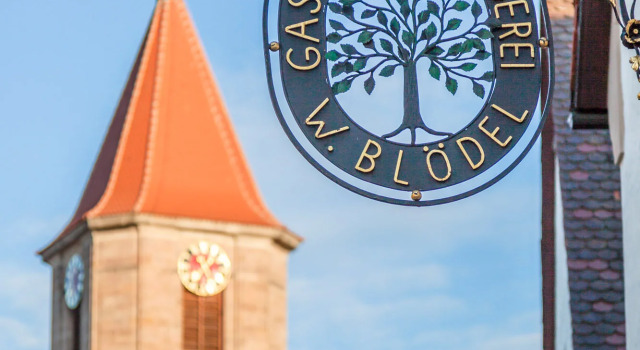 BLÖDEL Gasthof Grüner Baum, Prenota Hotel Suedstadt Schwabach