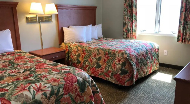 Люкс с 3 комнатами с видом на бассейн Biscayne Family Resort