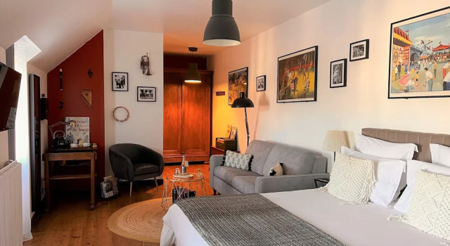 Двухместный номер Standard с видом на город La Récréation - Chambres et Appartements