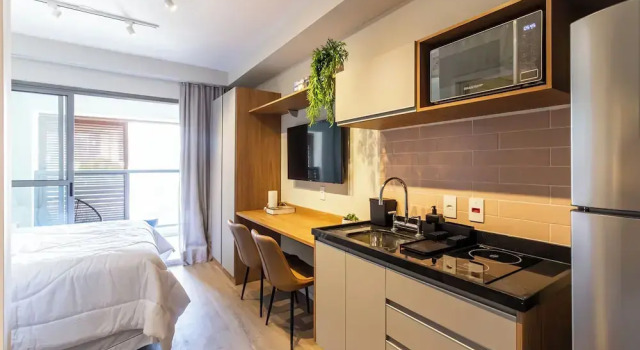 Студия Classic 360 Ambience Vila Mariana