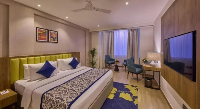 Номер Deluxe Grand Continent Hebbal A Sarovar Portico Affiliate Hotel