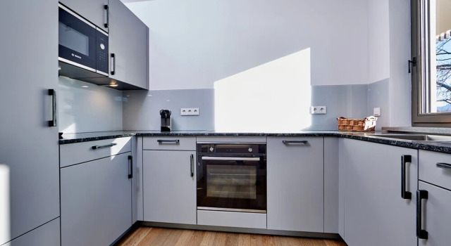 Люкс Comfort c 1 комнатой с видом на горы City Suites Murnau