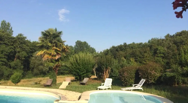 Le Vélo Vert, Book Hotel Hoteller i Entre-Deux-Mers med pool, Swimmingpool