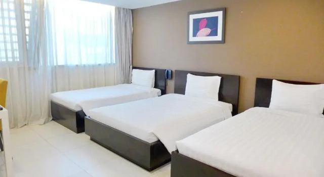 Трёхместный номер Deluxe Minh Khang Hotel