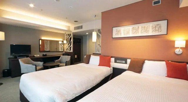 Двухместный номер Deluxe Tottori Onsen Hotel Monarque Tottori