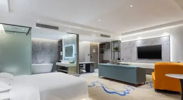 Люкс Executive Haiyi Fino Hotel Jingmen People's Wanfu International Trade City Branch