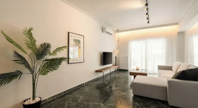 Апартаменты Luxury с 4 комнатами с балконом и с видом на город Luxury in Athens - Apartment with Terrace