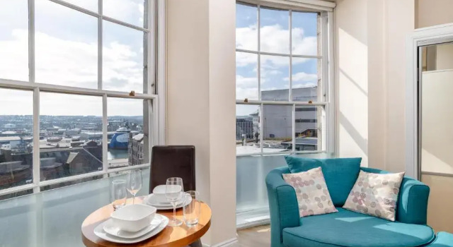 Студия с видом на море Victoria Court Suites - Aberdeen
