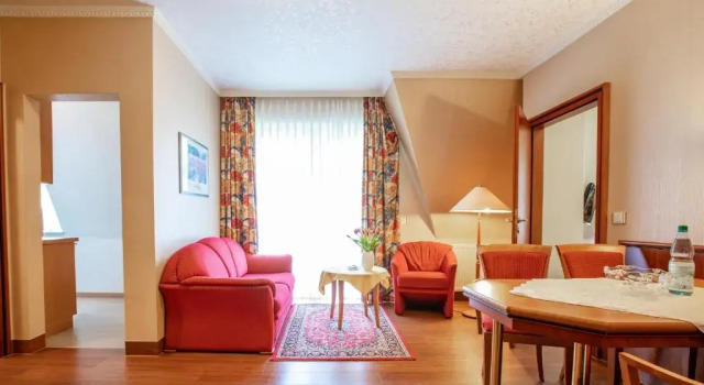 Апартаменты 2 Raum Apartment kleiner Balkon