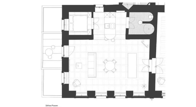Люкс Schloss Prossen