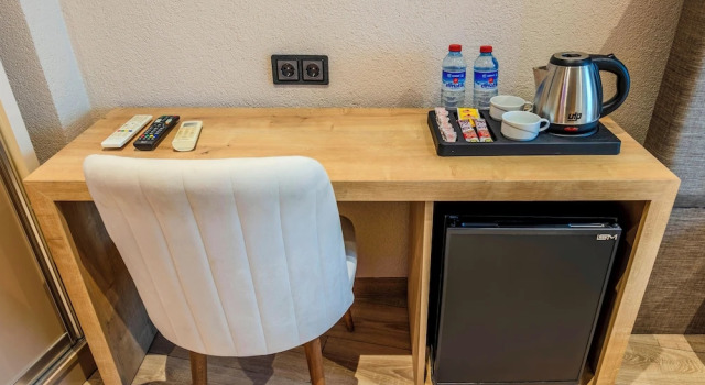 Standardowy dwuosobowy pokój Evim Hotel