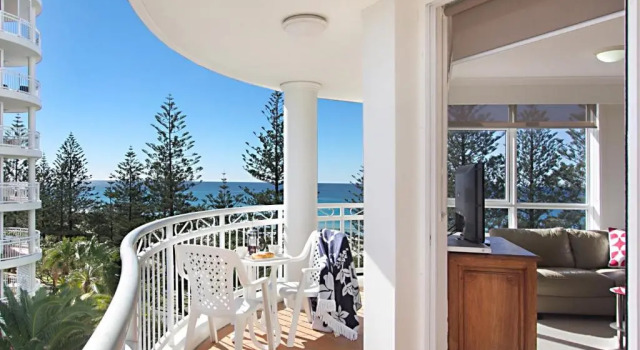Апартаменты c 1 комнатой с видом на океан ULTIQA Burleigh Mediterranean Resort