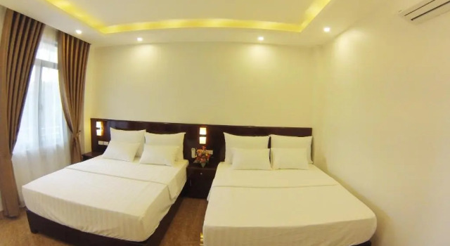 Трёхместный номер Standard с балконом Tam Coc Victoria Hotel