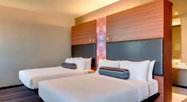 Standard double chambre Vue sur la ville Aloft Asuncion