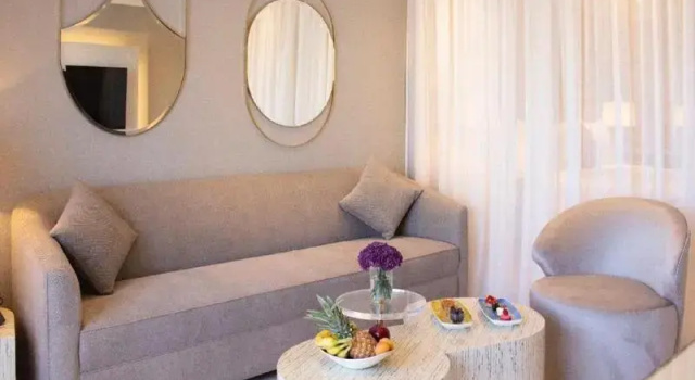 Номер Standard Цокольный этаж с 3 комнатами с видом на сад Argan Al Bidaa Hotel and Resort , Kuwait